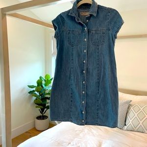 Asos maternity denim dress US size 2